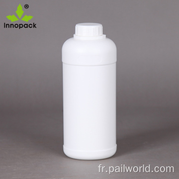 1 litre Bouteilles en plastique HDPE blanc en gros
